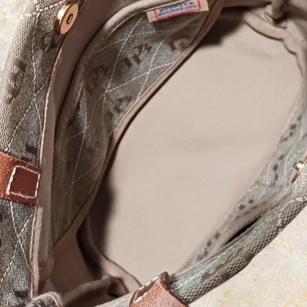 Dooney & Bourke Tassel Bucket Bag Duck Charm - Picture 8 of 12